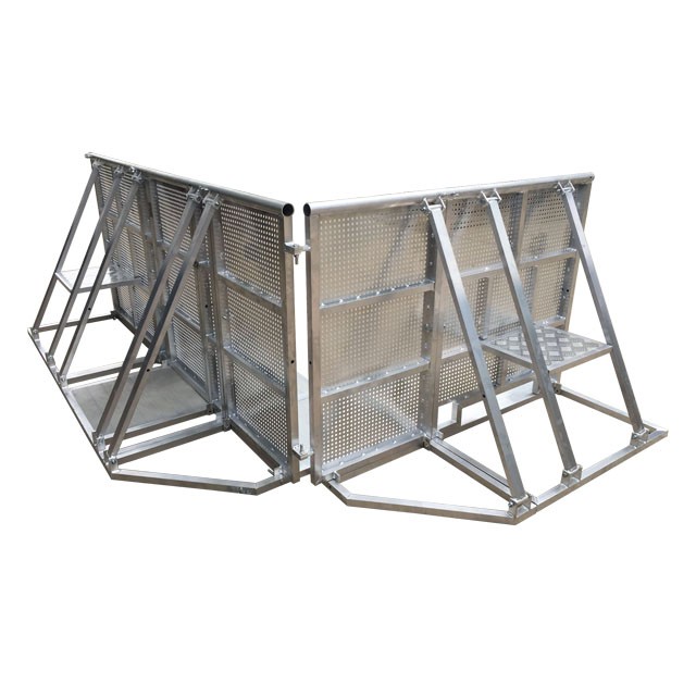 Factory Outdoor Aluminum Stage Security Crowd Barriercades Music Festival Concert Barrier